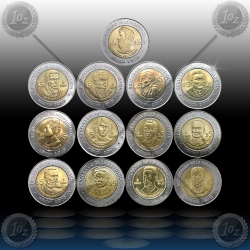 MEHIKA 13 x 5 Pesos 2009 ( VSI RAZLIČNI)